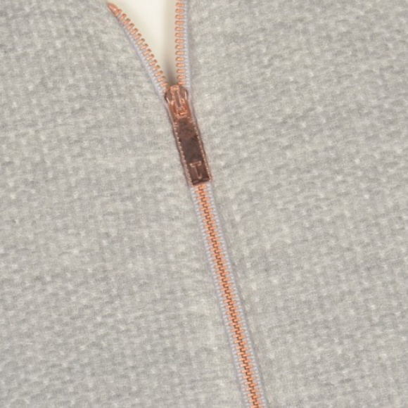 TED BAKER Hatie Textured Shaped Hem Cropped Jacket - Picture 3 of 4